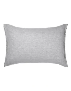 Chambray Fringe Bedlinen Collection In Dove -Linen House Shop 516025450 6 1 720x928