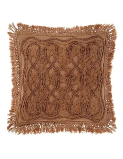 Linen House Somers European Pillow Case Pecan -Linen House Shop 581516830 841919230 2 1 720x928