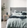 Chambray Fringe Bedlinen Collection In Mineral 1 Chambray Fringe Bedlinen Collection In Mineral -Linen House Shop 650185390 840300580 1 720x928