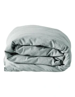 Chambray Fringe Bedlinen Collection In Mineral -Linen House Shop 650185390 840300580 3 720x928