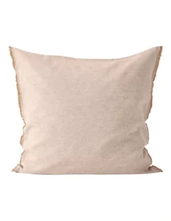 Chambray Fringe Bedlinen Collection In Hazelnut -Linen House Shop 650185390 900779500 5 2 720x928