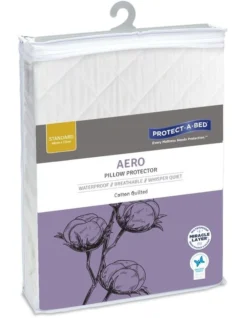 Aero Cotton Quilted Waterproof Pillow Protector