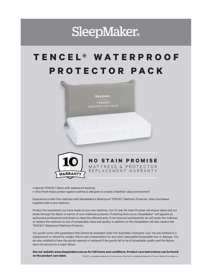 Sleep Collections Tencel Waterproof Mattress Protector 6 Sleep Collections Tencel Waterproof Mattress Protector - Image 4