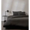 Calvin Klein Modern Cotton Harrison Quilt Cover In Charcoal