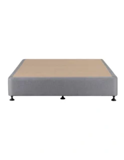 Delta Standard Fabric Bed Base Grey Speckle