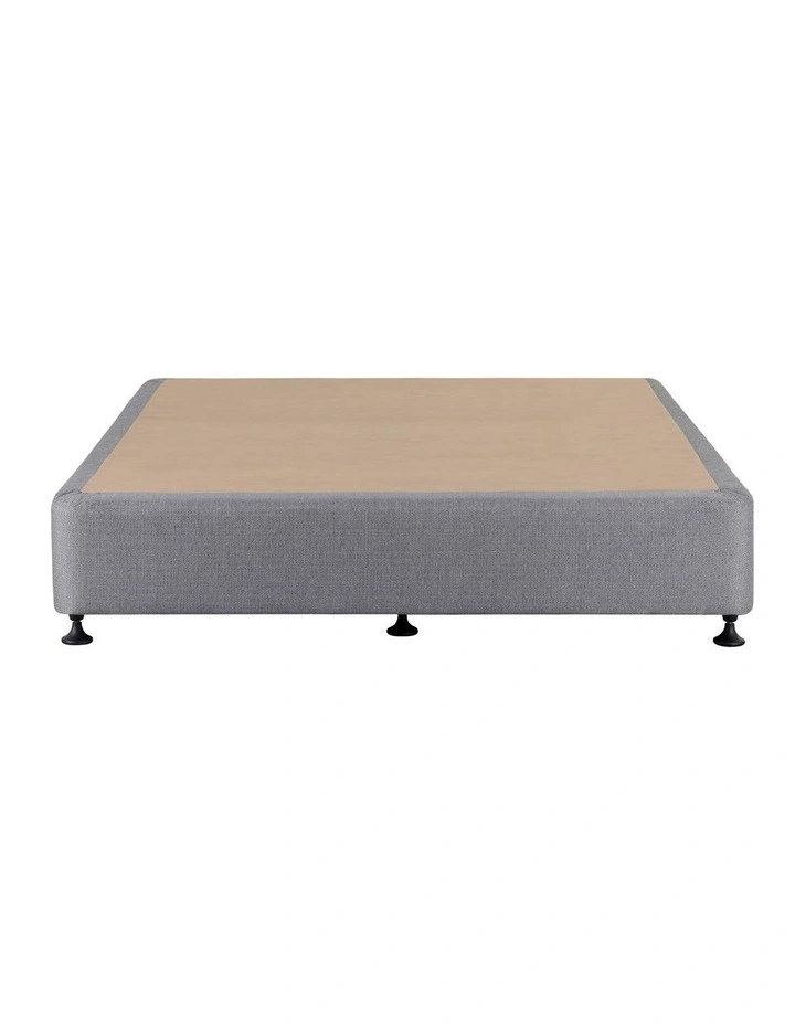 Delta Standard Fabric Bed Base Grey Speckle 3 Delta Standard Fabric Bed Base Grey Speckle
