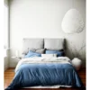 Halo Organic Cotton Bedlinen Collection In Bijou Blue -Linen House Shop 740661580 829443430 1 1 720x928