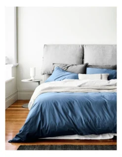 Halo Organic Cotton Bedlinen Collection In Bijou Blue -Linen House Shop 740661580 829443430 2 1 720x928