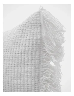 Coachwood Ribbed Cotton With Fringe Cushion Off-White 5 Coachwood Ribbed Cotton With Fringe Cushion Off-White -Linen House Shop 744061960 2 1 720x928