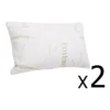 Set Of 2 Bamboo Pillow With Memory Foam 2 Set Of 2 Bamboo Pillow With Memory Foam -Linen House Shop 746935120 1 720x928