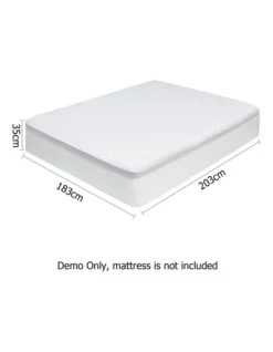 King Size Waterproof Bamboo Mattress Protector 8 King Size Waterproof Bamboo Mattress Protector -Linen House Shop 757113040 2 720x928