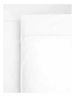 Heritage Finest Cotton 1000TC Sheet Set White