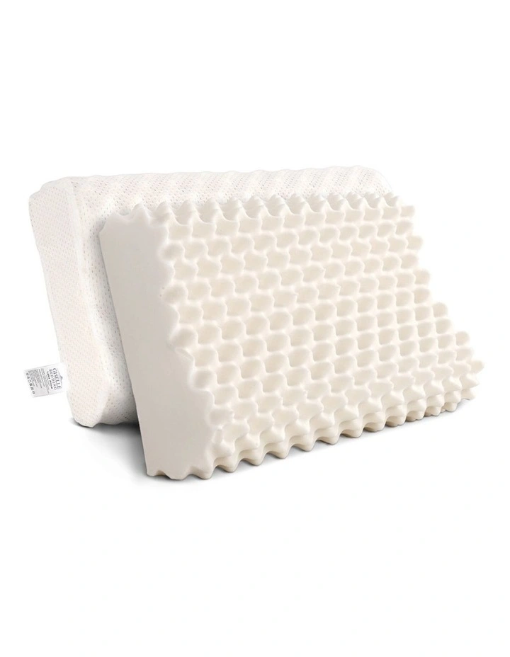 Set Of 2 Natural Latex Pillows 3 Set Of 2 Natural Latex Pillows