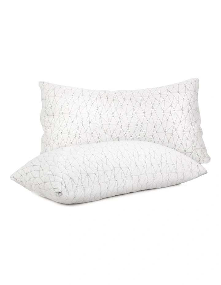 Set Of 2 Rayon Single Memory Foam Pillow 6 Set Of 2 Rayon Single Memory Foam Pillow - Image 4