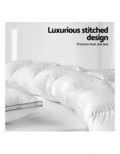 King Size Duck Down Quilt In White -Linen House Shop 758008360 5 1 720x928