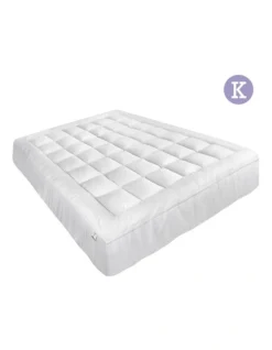 Giselle Bedding King Size Memory Resistant Mattress Topper