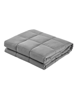 Cotton Weighted Gravity Blanket 7KG Deep Relax Calming Adult -Linen House Shop 758133010 3 720x928