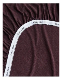 Calvin Klein Modern Cotton Harrison Sheeting In Burgundy -Linen House Shop 771590800 897088330 5 720x928