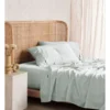 Linen House Nara Bamboo Cotton 400TC Sheet Set In Sky -Linen House Shop 778131550 966975400 1 720x928