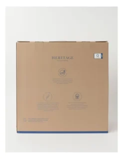 Heritage 85/15 Duck Down & Feather Quilt White -Linen House Shop 780640750 4 720x928