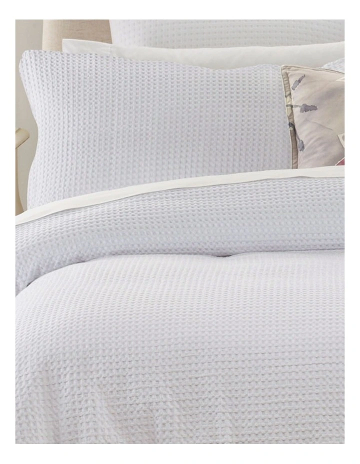 Heritage Eleonore Quilt Cover Set White 4 Heritage Eleonore Quilt Cover Set White - Image 2