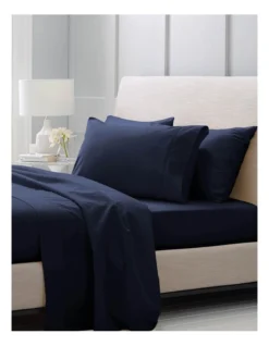 Hotel-Weight Luxury 1000TC Sheet Set In Midnight -Linen House Shop 787421980 2 720x928