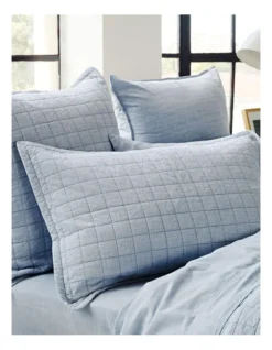 Reilly Sham In Chambray