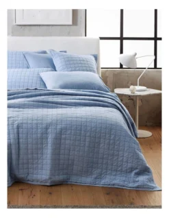 Reilly Sham In Chambray -Linen House Shop 787485250 5 720x928