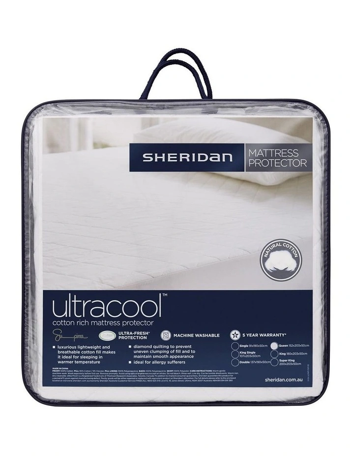 Ultracool Cotton Mattress Protector 3 Ultracool Cotton Mattress Protector