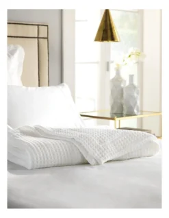 Ultrasoft Cotton Blanket In Snow