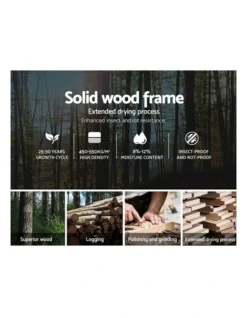 Queen Size Gas Lift Bed Frame Base With Storage Mattress Grey Fabric Wooden -Linen House Shop 795723040 5 720x928