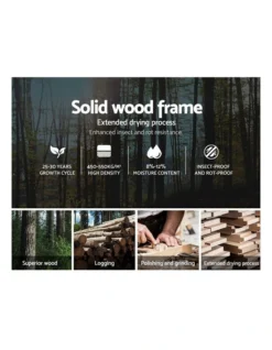 Double Size Fabric Bed Frame Headboard Grey 11 Double Size Fabric Bed Frame Headboard Grey -Linen House Shop 795723220 4 720x928