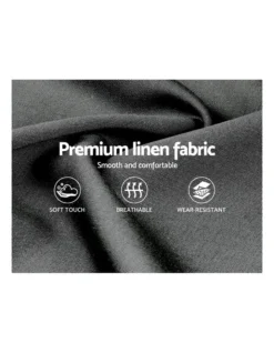 Queen Size Gas Lift Bed Frame Base With Storage Platform Fabric -Linen House Shop 795727540 6 720x928