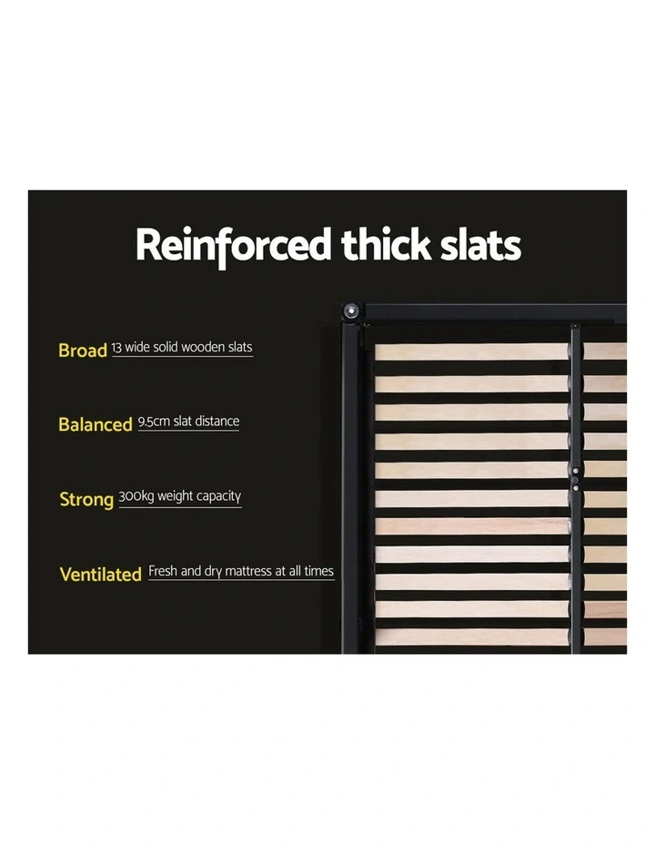 Queen Size Gas Lift Bed Frame Base With Storage Mattress Grey Fabric VILA 7 Queen Size Gas Lift Bed Frame Base With Storage Mattress Grey Fabric VILA - Image 5