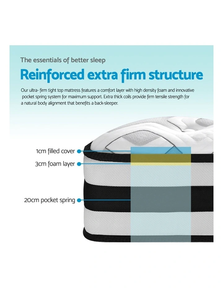 Giselle Bedding Tight Top Mattress Queen 8 Giselle Bedding Tight Top Mattress Queen - Image 6