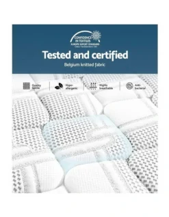 36Cm Double Mattress 7 Zone Euro Top Pocket Spring Medium Firm Foam -Linen House Shop 795830860 4 720x928