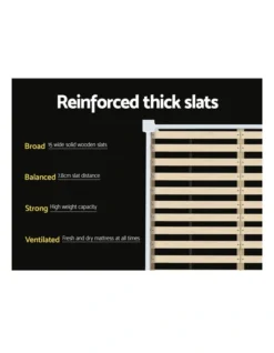 Queen Wooden Timber Bed Frame RIO Kids Adults Mattress Base Size -Linen House Shop 795839770 5 720x928