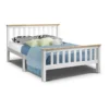 Double Full Size Wooden Bed Frame PONY Timber Mattress Base Bedroom Kids
