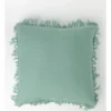 Moreton Tassle Linen Square Cushion Sea Mist -Linen House Shop 798601600 1 720x928
