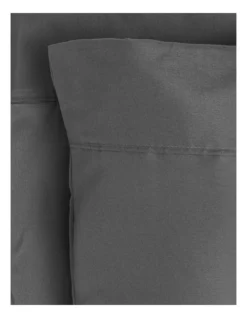 Super Soft Microfibre Sheet Set Charcoal
