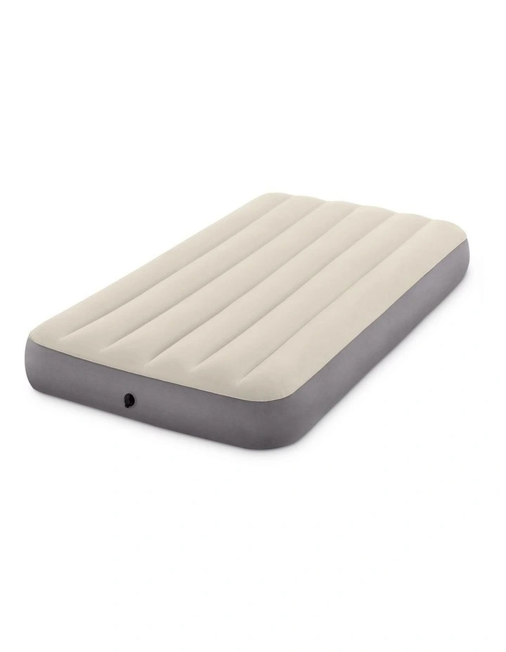 Intex Dura-Beam Single High Airbed Single Beige 5 Intex Dura-Beam Single High Airbed Single Beige - Image 3