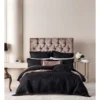 Winston Quilt Cover Set In Black -Linen House Shop 806120200 1 720x928