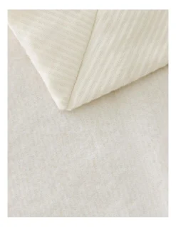 Classic Wool Blanket In Alabaster -Linen House Shop 825249970 3 720x928