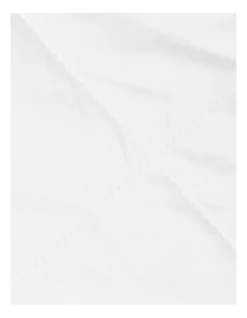 Kids Bamboo & Cotton Mattress Protector White -Linen House Shop 836380180 3 720x928