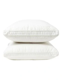 Breathe Wool Pillow White 2 Pack -Linen House Shop 837651790 4 720x928