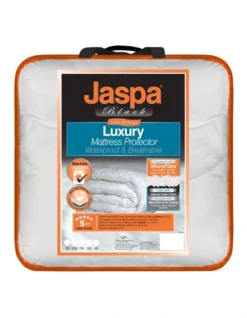 Jaspa Black Luxury Waterproof Protector In White