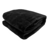 Mink Blanket Black Double Sided Queen Size Soft Plush Bed Faux Throw Rug -Linen House Shop 840050470 1 720x928