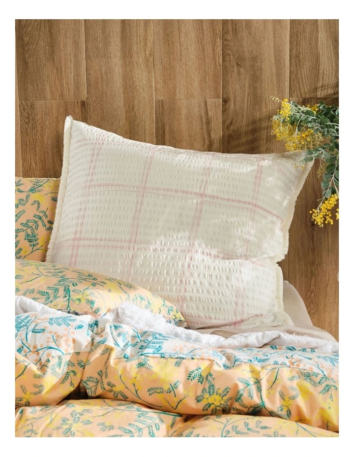 Linen House Bindi Quilt Cover Set Peach 7 Linen House Bindi Quilt Cover Set Peach - Image 5