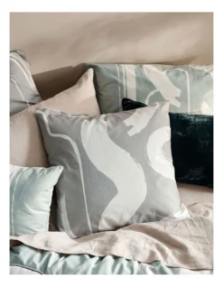 Linen House Arden European Pillowcase Green -Linen House Shop 841410550 841423420 3 720x928