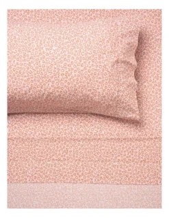 Linen House 250TC Goldie Sheet Set In Rose -Linen House Shop 842034700 842027770 3 720x928
